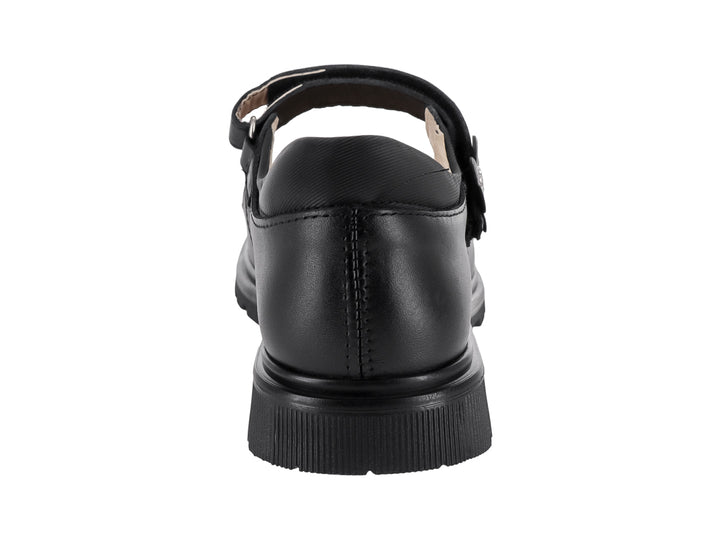 Zapatos YUYIN Negros con Flor para Niña