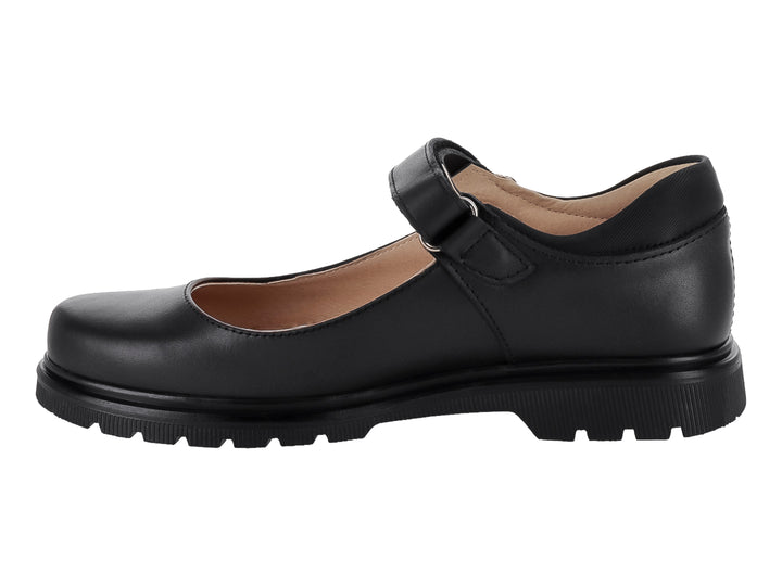 Zapatos YUYIN Negros con Flor para Niña