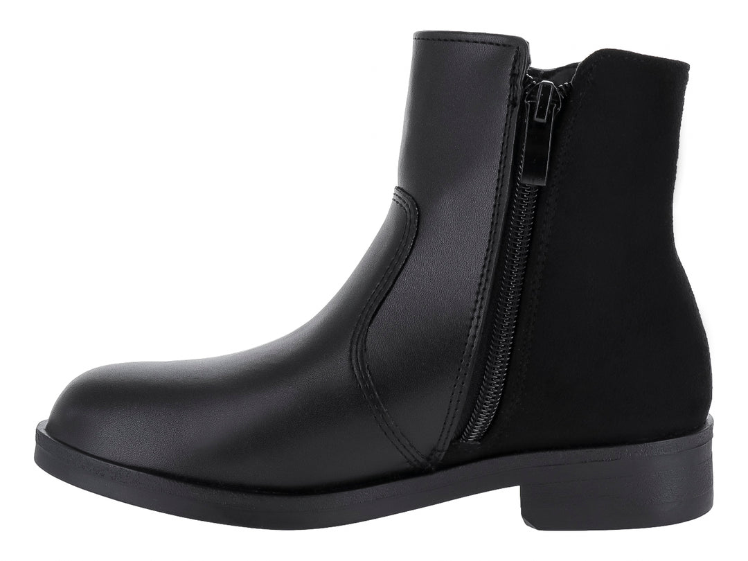 Botines Tropicana Negros Casuales para Niña