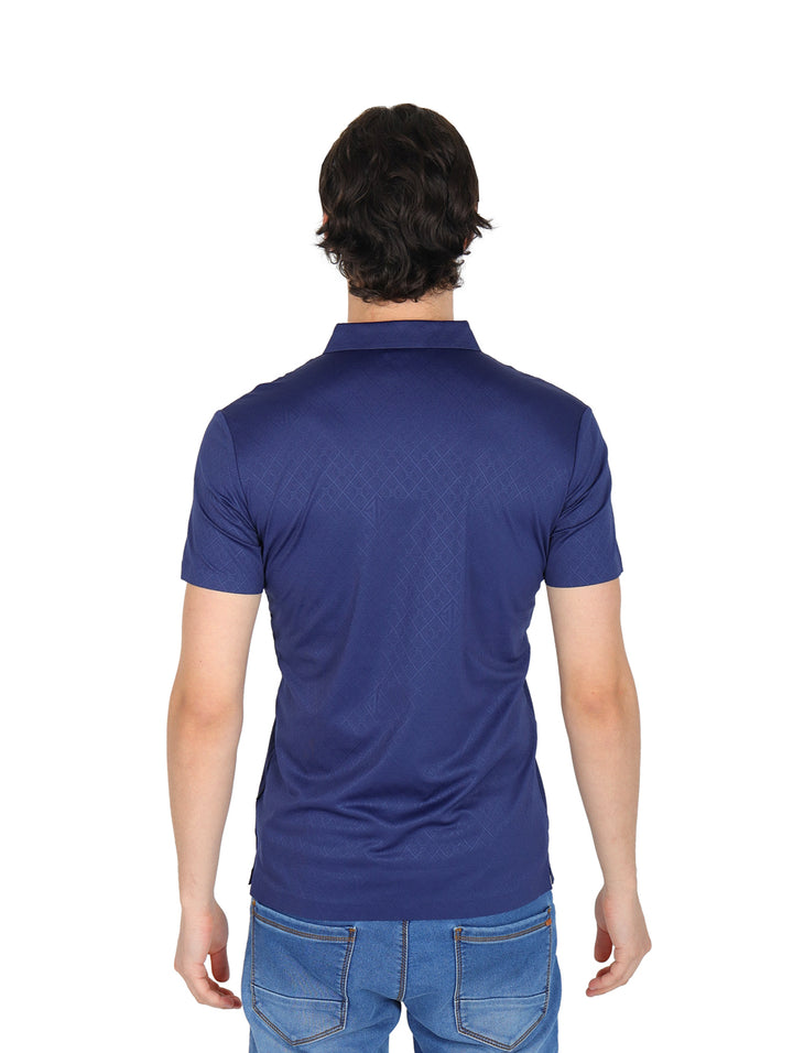 Playera Polo Barabas Color Navy para Hombre