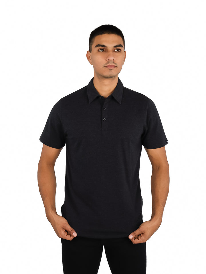 Playera Polo DKNY Metropolis Color Negro para Hombre
