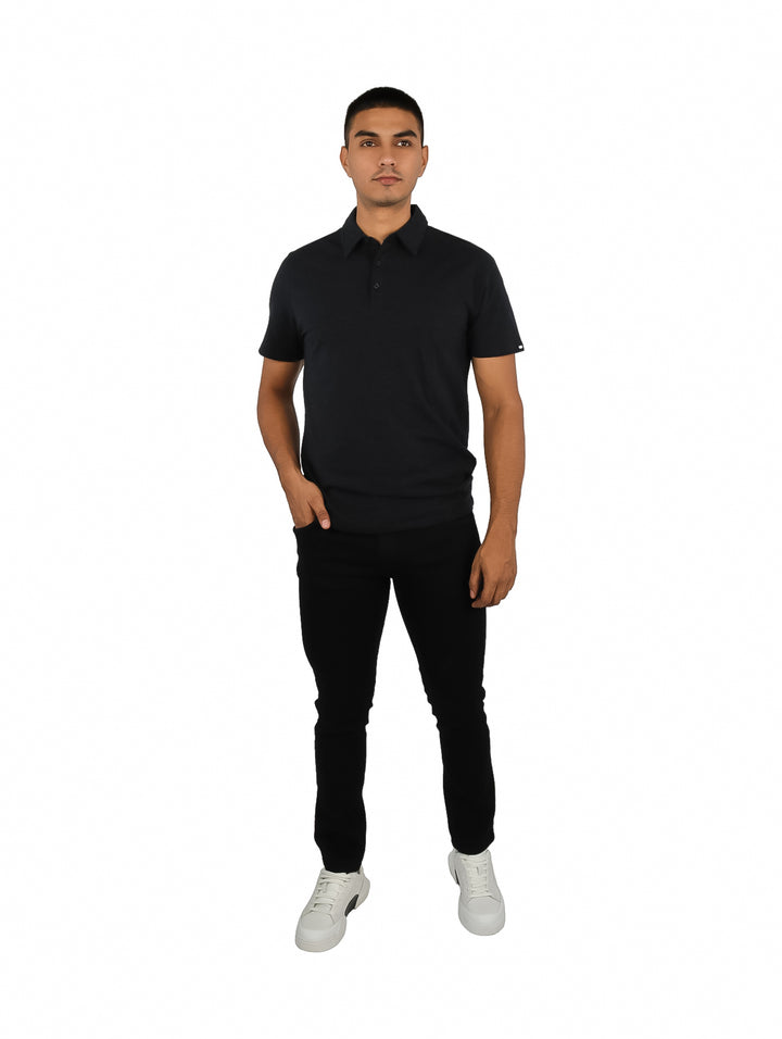 Playera Polo DKNY Metropolis Color Negro para Hombre
