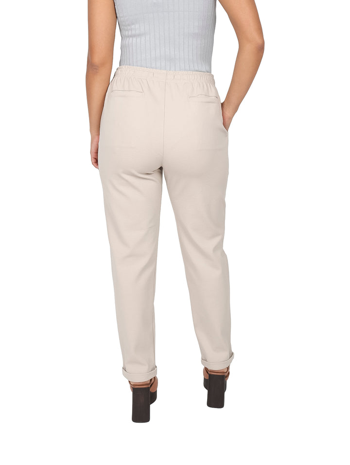 Pantalones Jogger Authentic Lyon Beige para Mujer