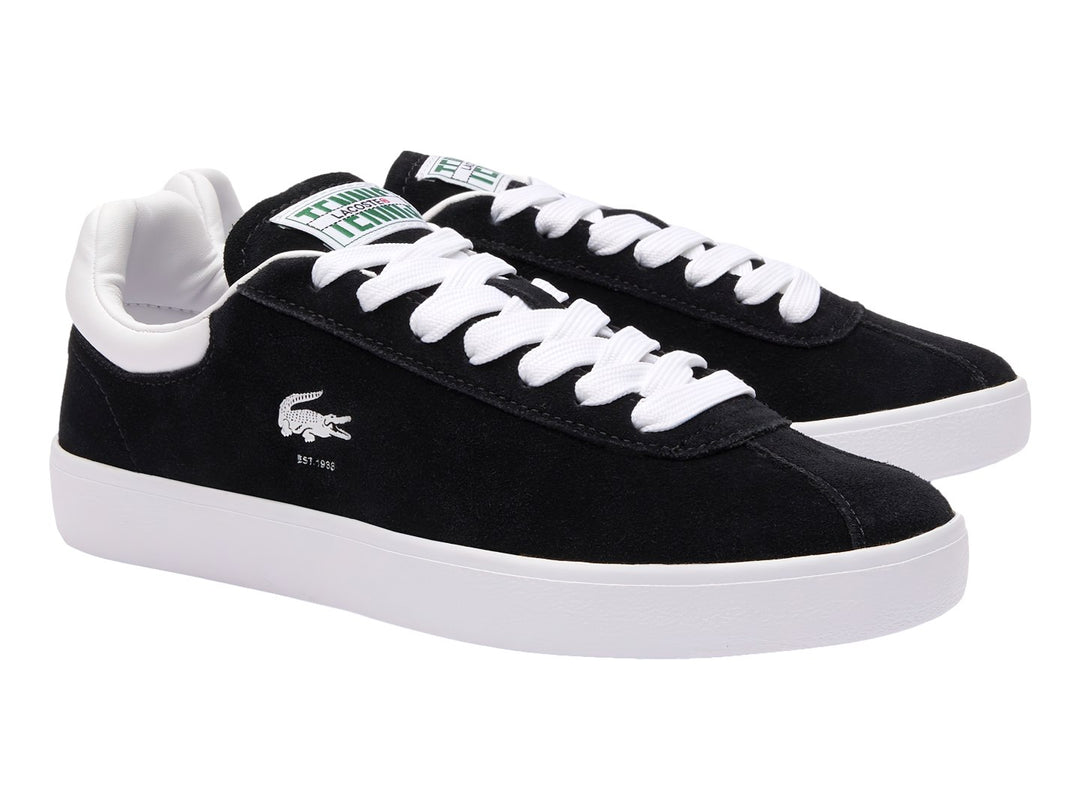 Tenis Lacoste Baseshot 223 Negro y Blanco para Mujer