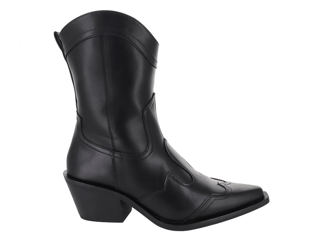 Botas Vaqueras ROZE Negro para Mujer