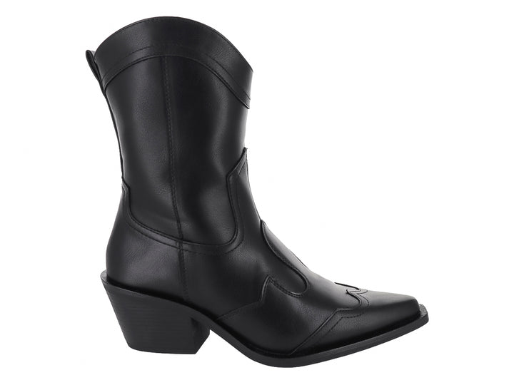 Botas Vaqueras ROZE Negro para Mujer