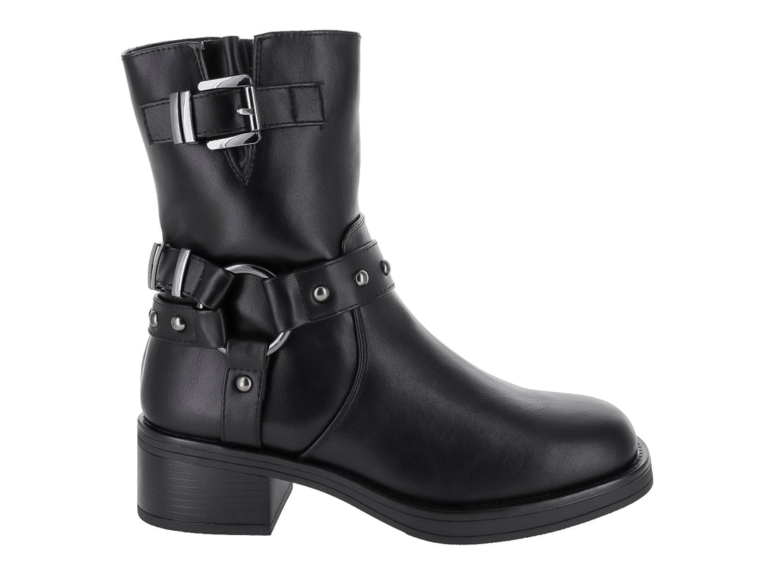 Botas Roze Negras para Mujer
