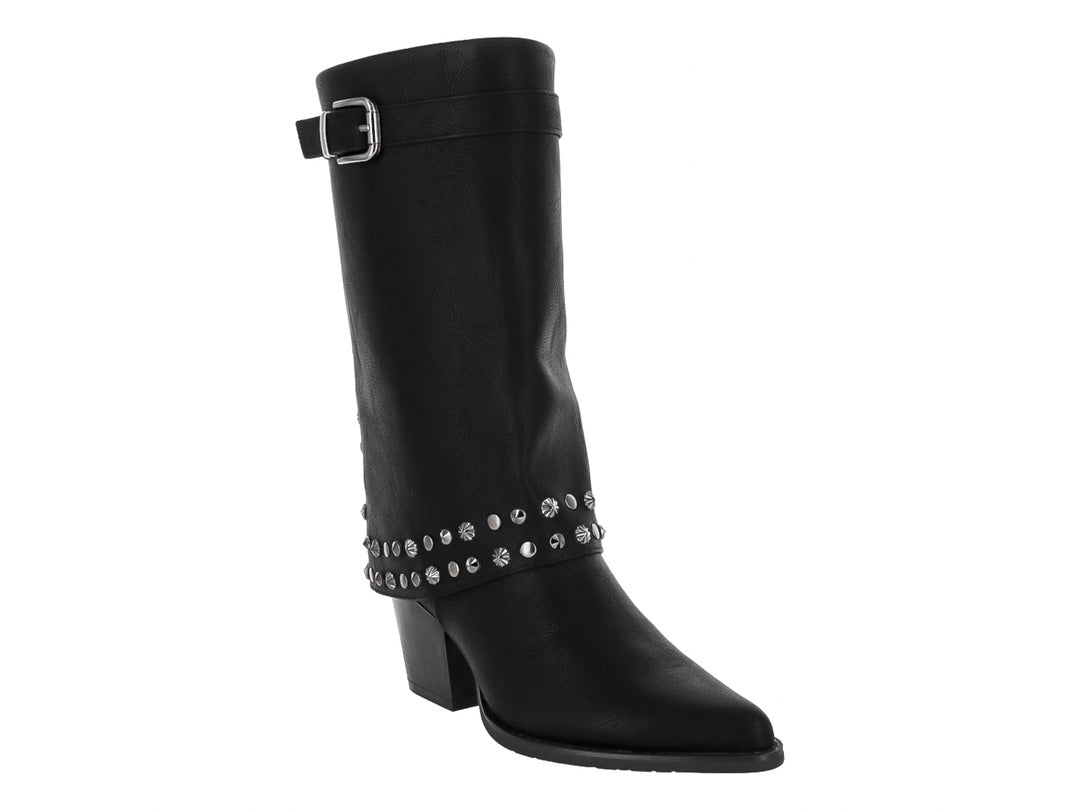 Botas ROZE Negras con Estoperoles para Mujer