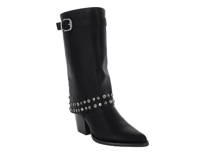 Botas ROZE Negras con Estoperoles para Mujer