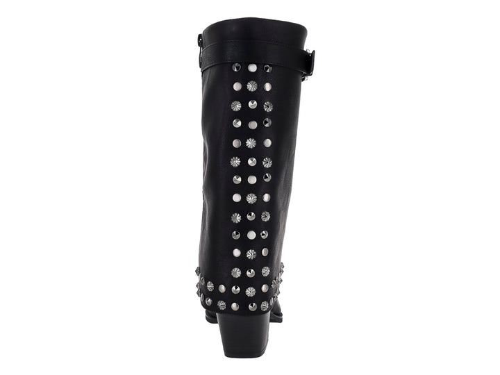 Botas ROZE Negras con Estoperoles para Mujer
