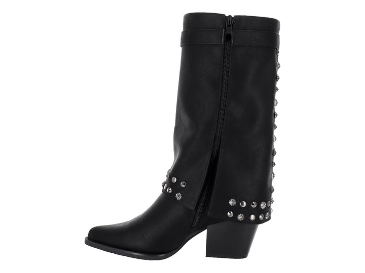 Botas ROZE Negras con Estoperoles para Mujer
