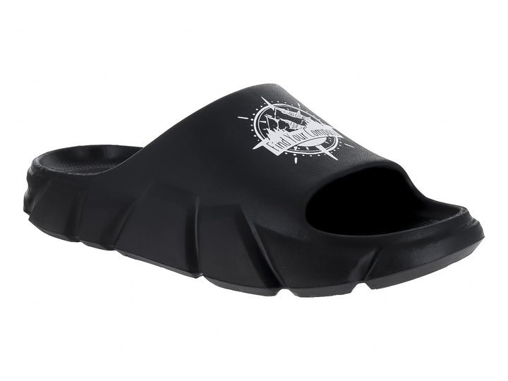 Sandalias Elega Slide Negro para Hombre