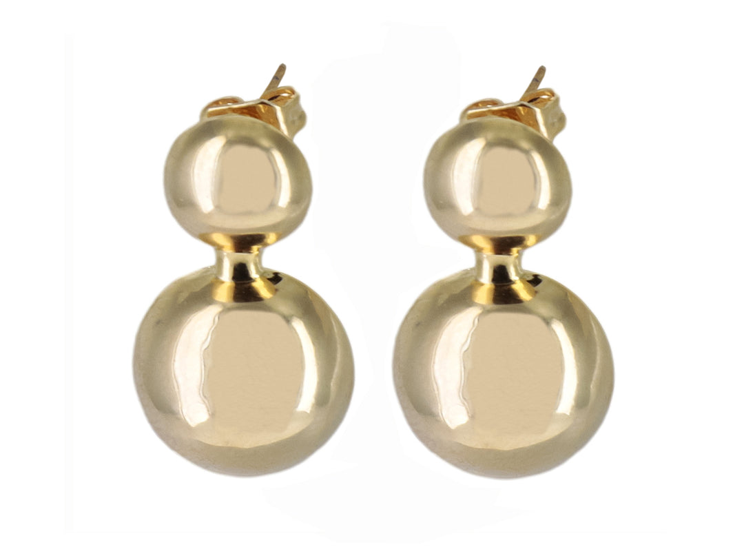 Aretes Unlimited Circulares Dorado para Mujer