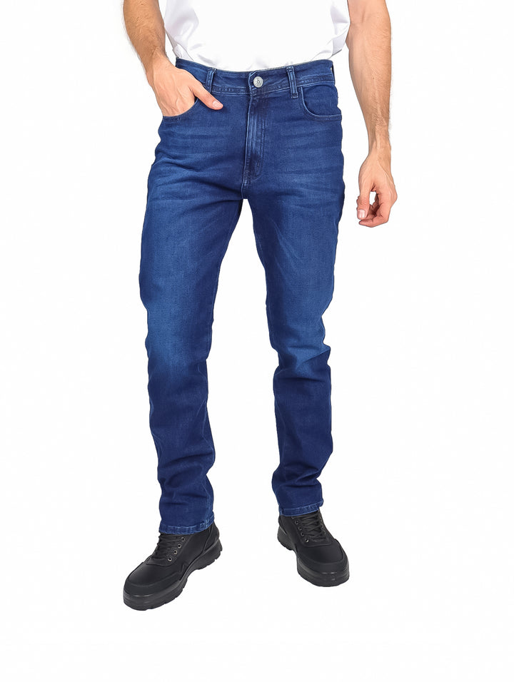Pantalón de Mezclilla XB Jeans Slim Fit Color Stone para Hombre