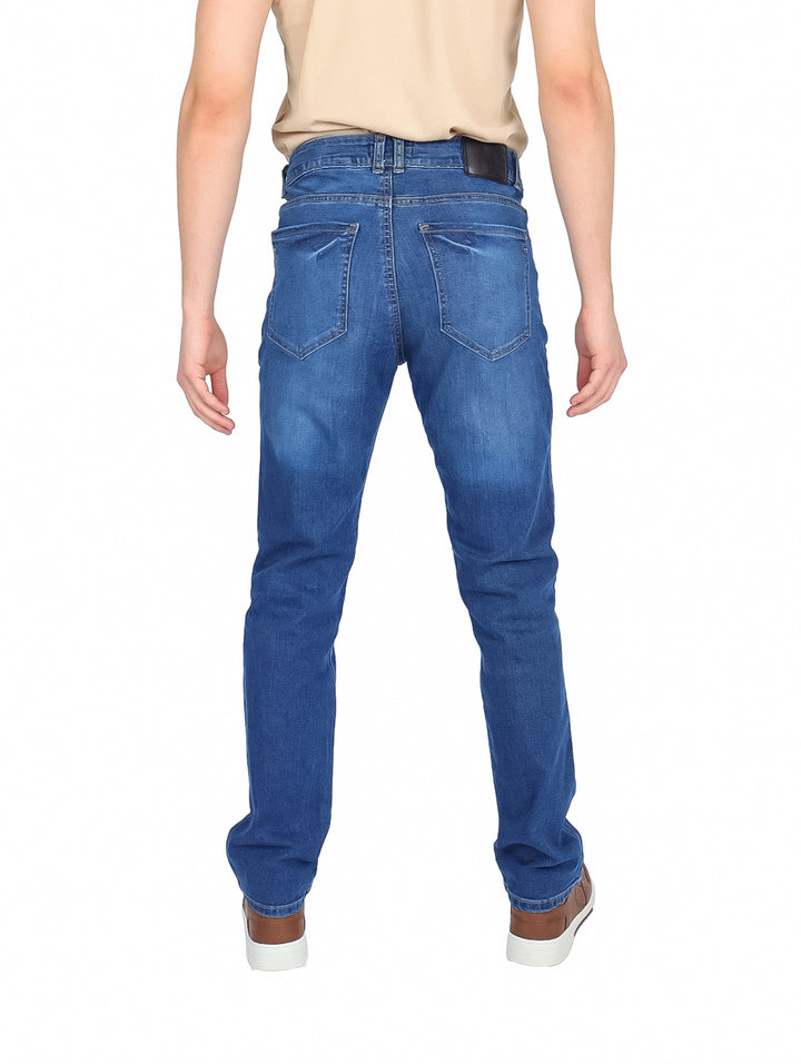 Pantalón de Mezclilla XB Jeans Slim Fit Color Stone para Hombre