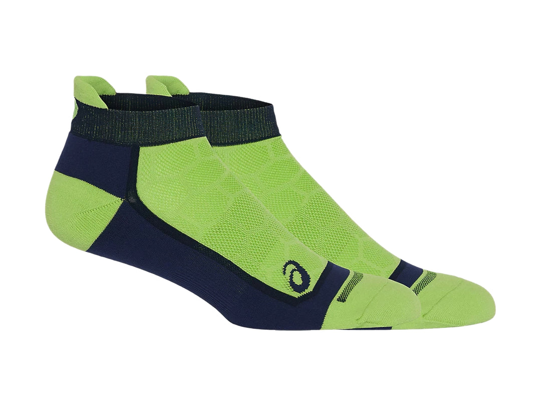Calcetines ASICS Road Single Tab Negro y Verde para Hombre