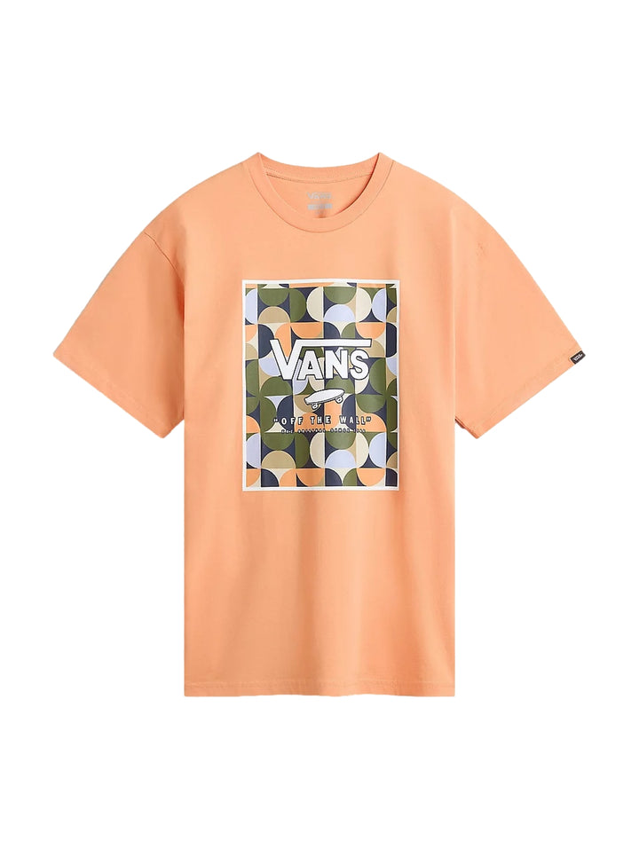 Playera Vans Classic Print Box Color Cobre para Hombre