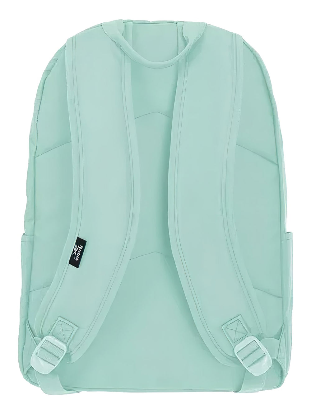 Mochila escolar Reebok de color azul claro con logotipo blanco en el frente.