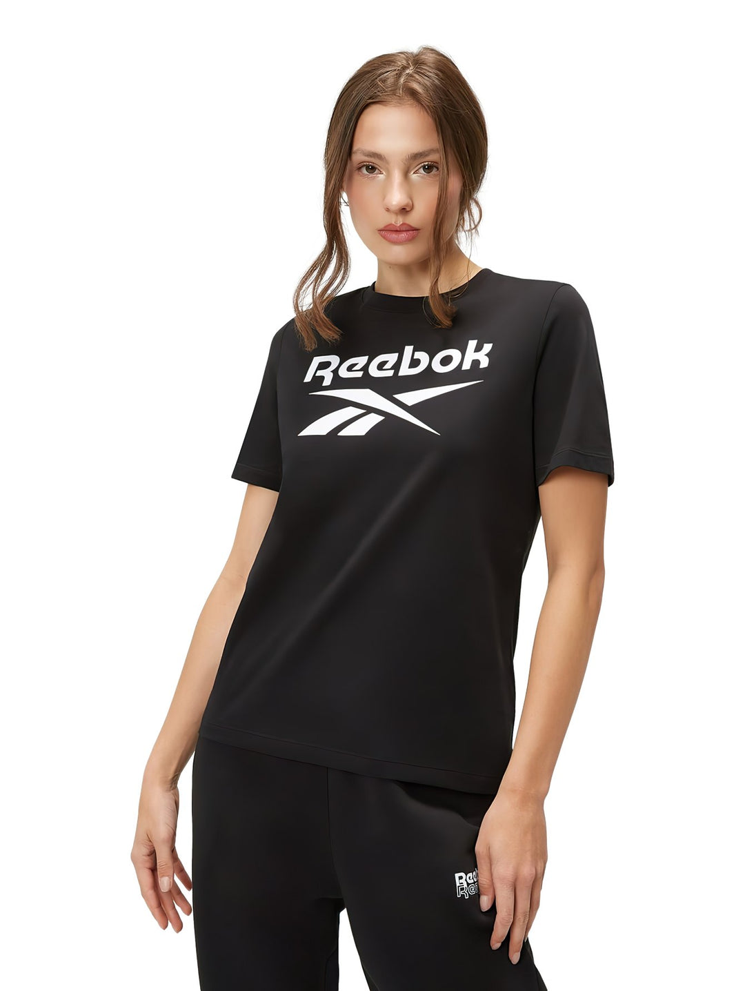 Playera Reebok Identity Big Logo Color Negro para Mujer