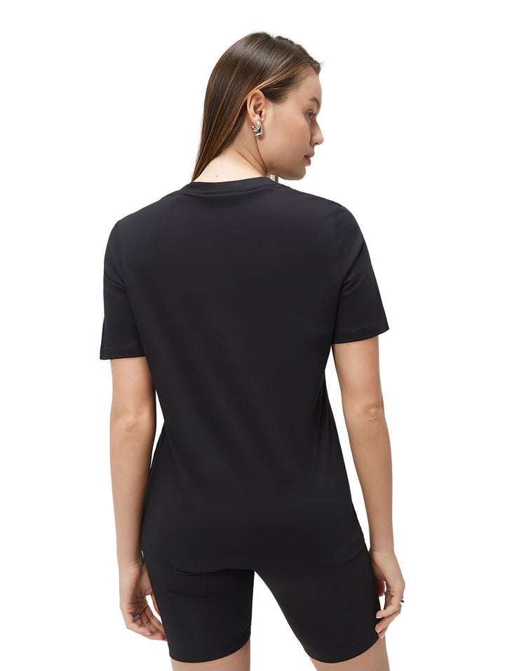 Playera Reebok Identity Big Logo Color Negro para Mujer