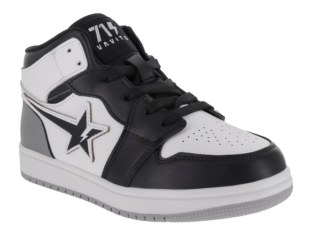 Tenis VAVITO Blanco y Negro para Nino