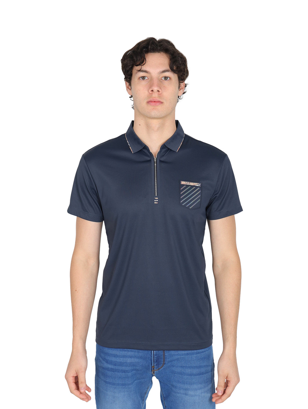 Playera Polo Pavini Navy para Hombre