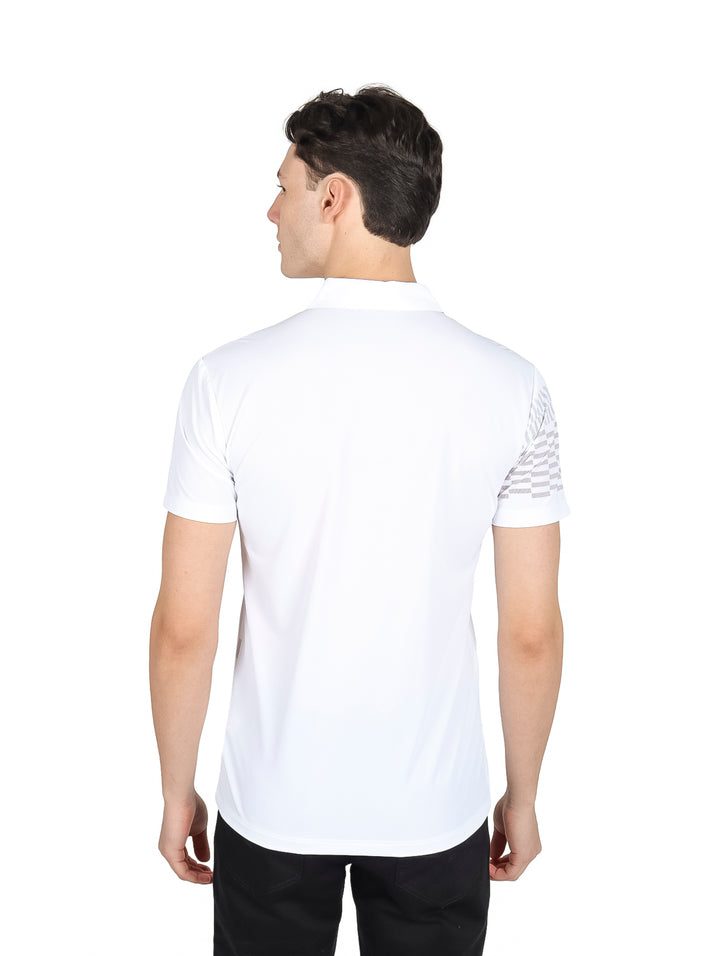 Playera Polo Pavini Blanca para Hombre