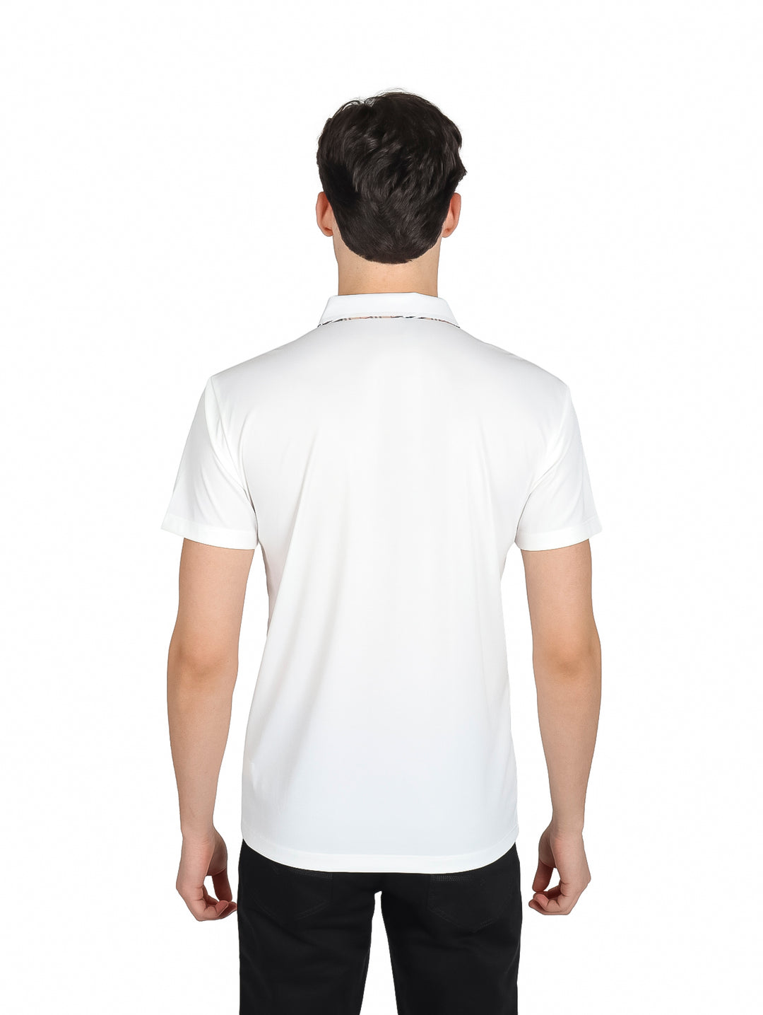 Playera Polo Pavini Blanca para Hombre