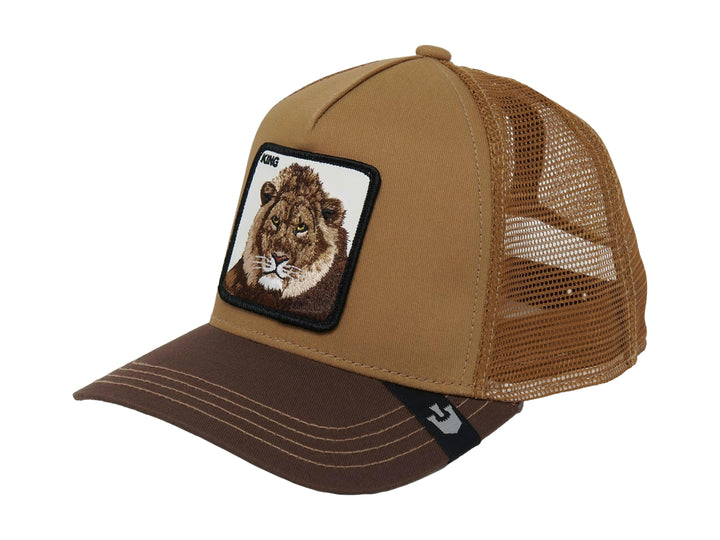 Gorra Goorin Bros The King Lion Color Café para Hombre