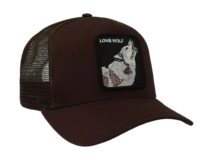 Gorra Goorin Bros The Lone Wolf Color Chocolate para Hombre