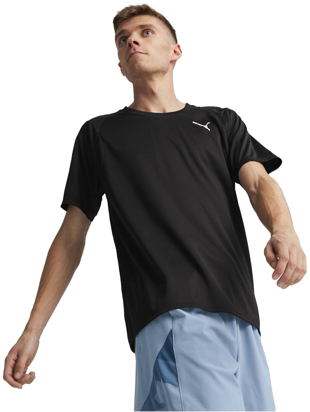 Playera Deportiva PUMA Fit Ultrabreathe Negro para Hombre