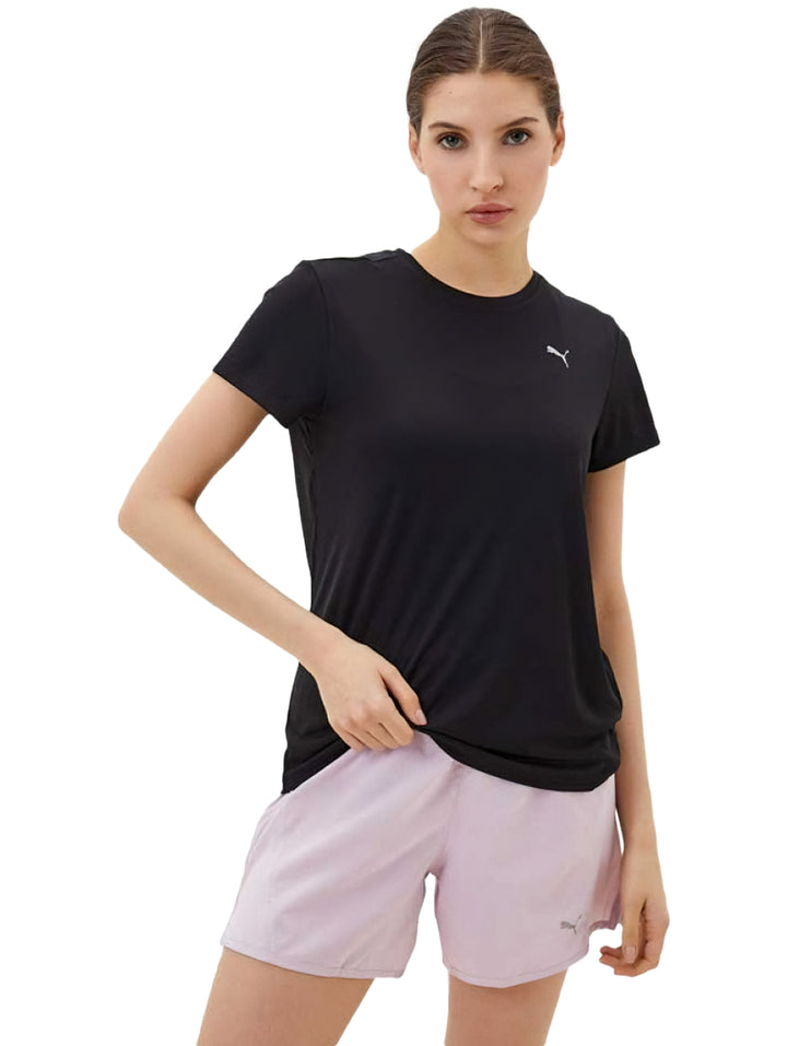 Playera PUMA Run Favorites Graphic Negro para Mujer