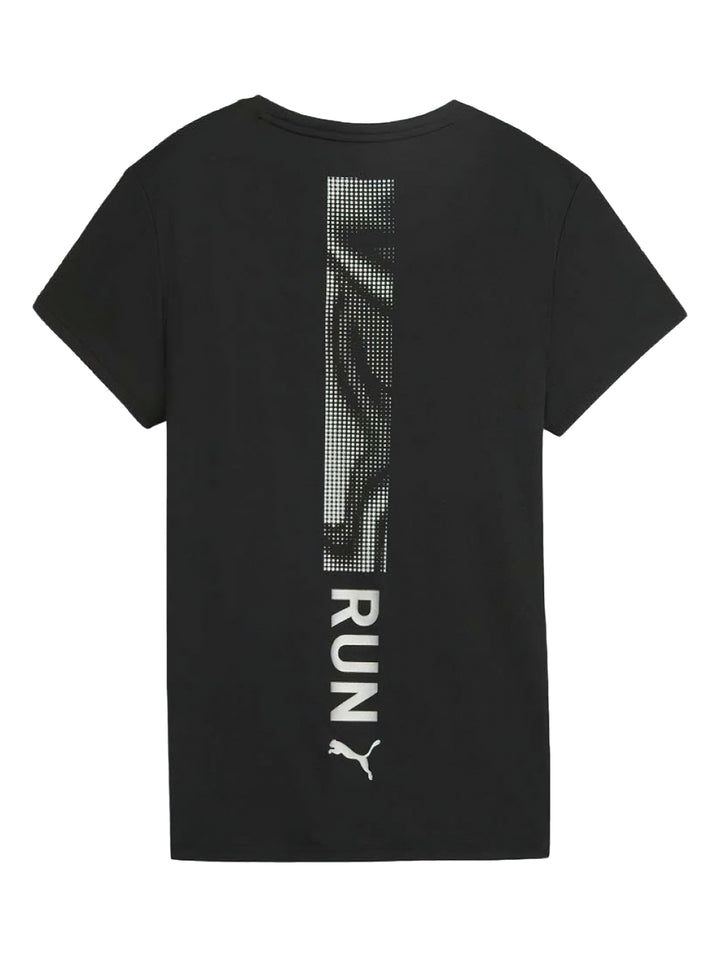 Playera PUMA Run Favorites Graphic Negro para Mujer