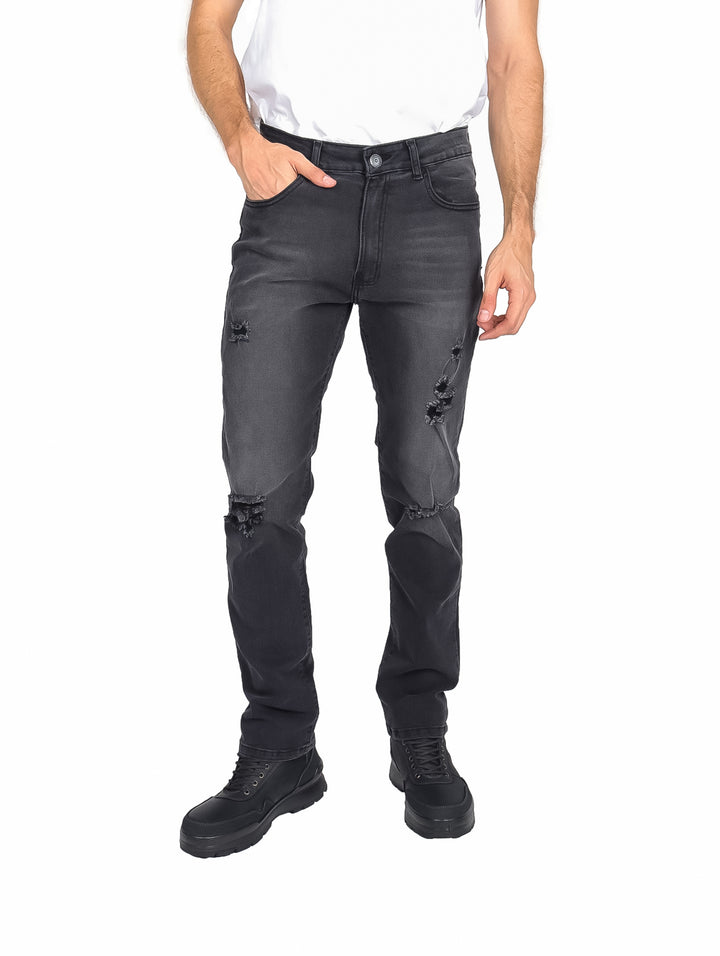 Pantalones XB Jeans Slim Fit Negro para Hombre
