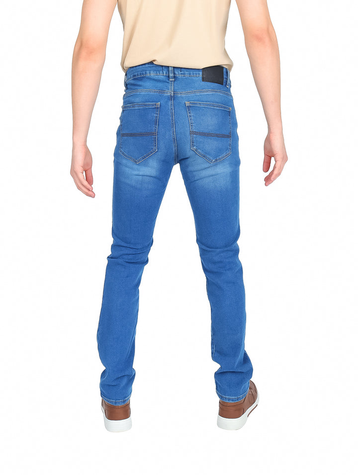 Pantalones de Mezclilla XB Jeans Slim Fit Color Stone para Hombre