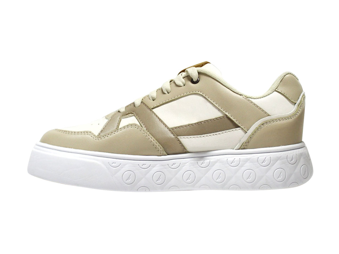 Tenis Nautica Bryer Color Beige para Mujer