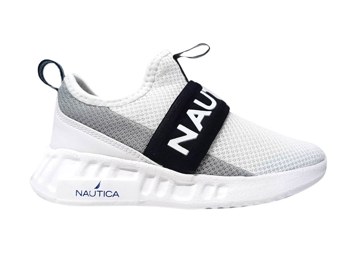 Tenis Nautica Fallon Blanco y Marino para Nino