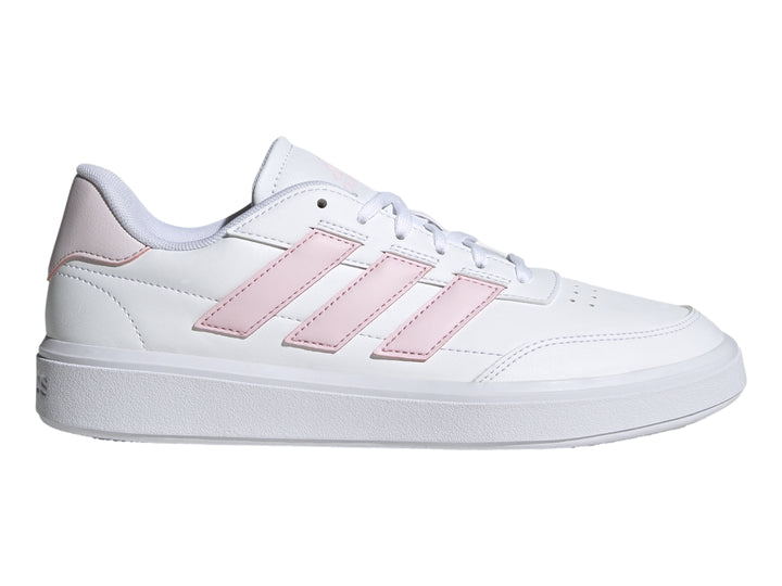 Tenis Adidas Courtblock Blancos con Rosa para Mujer