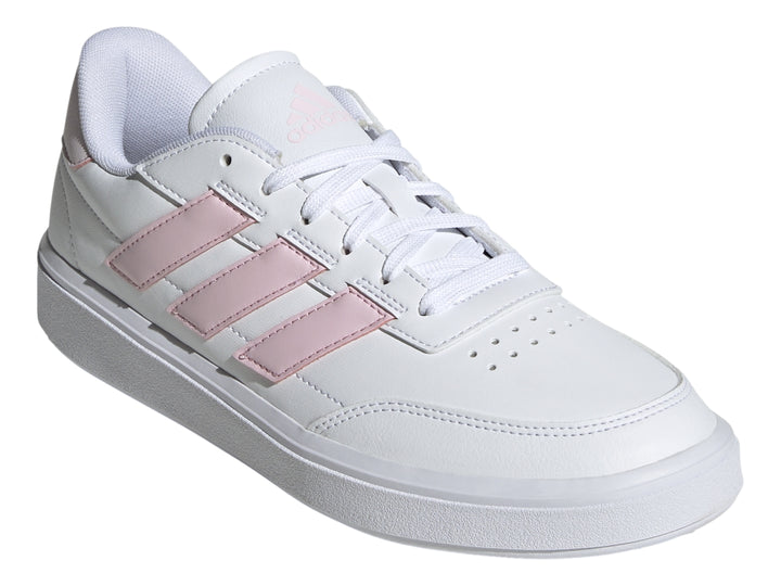 Tenis Adidas Courtblock Blancos con Rosa para Mujer