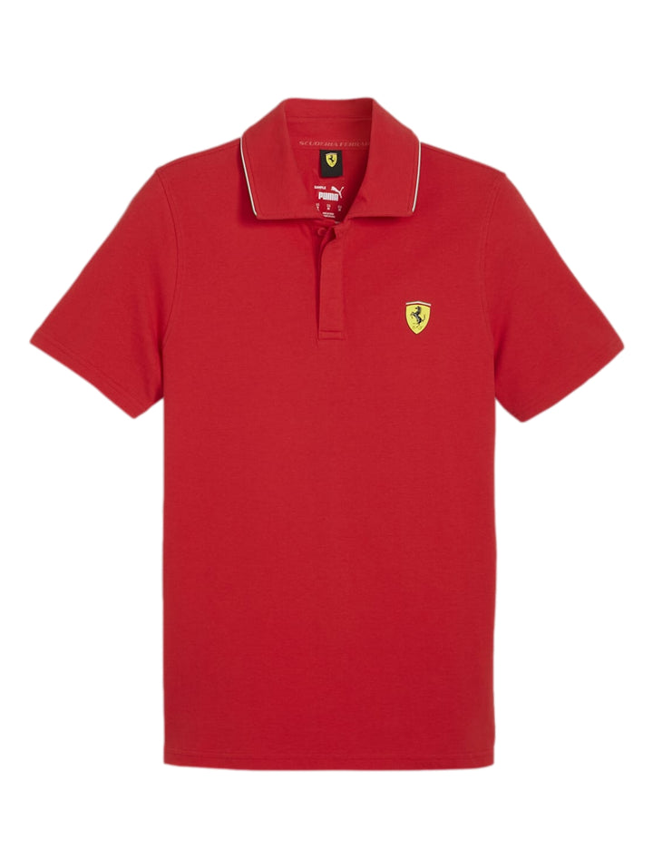 Playera Polo PUMA Scuderia Ferrari Rosso Corsa para Hombre