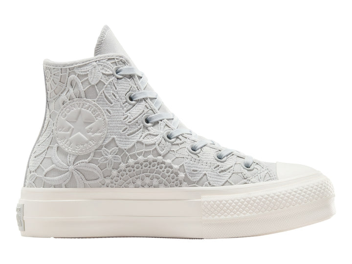 Tenis Converse Chuck Taylor All Star Lift Platform Gris para Mujer