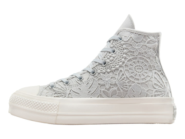 Tenis Converse Chuck Taylor All Star Lift Platform Gris para Mujer