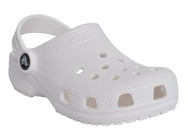 Zuecos Crocs Classic Clog Blancos para Niño