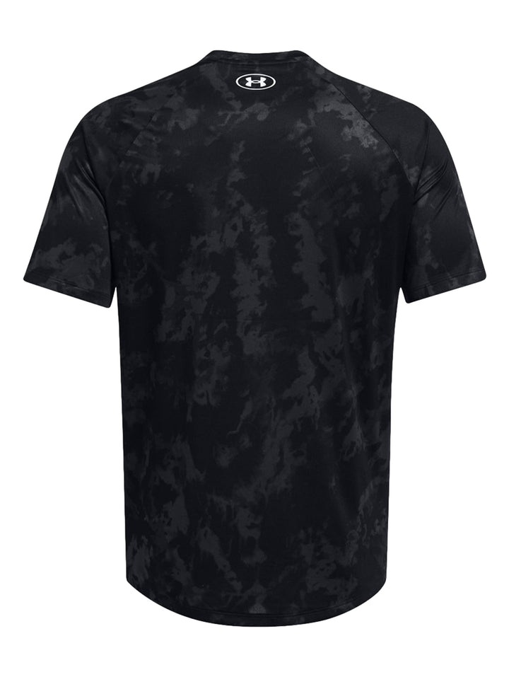 Playera Under Armour Tech ABC Camo Negro para Hombre