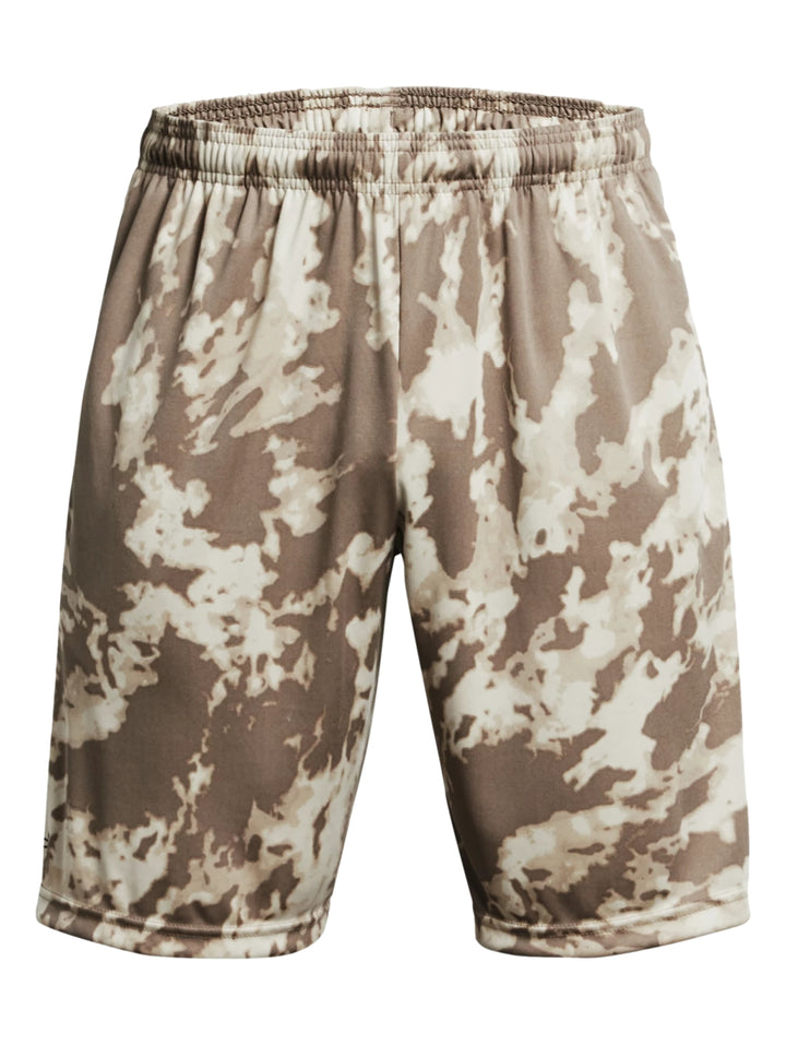 Shorts Under Armour UA Tech Printed Taupe Dusk para Hombre