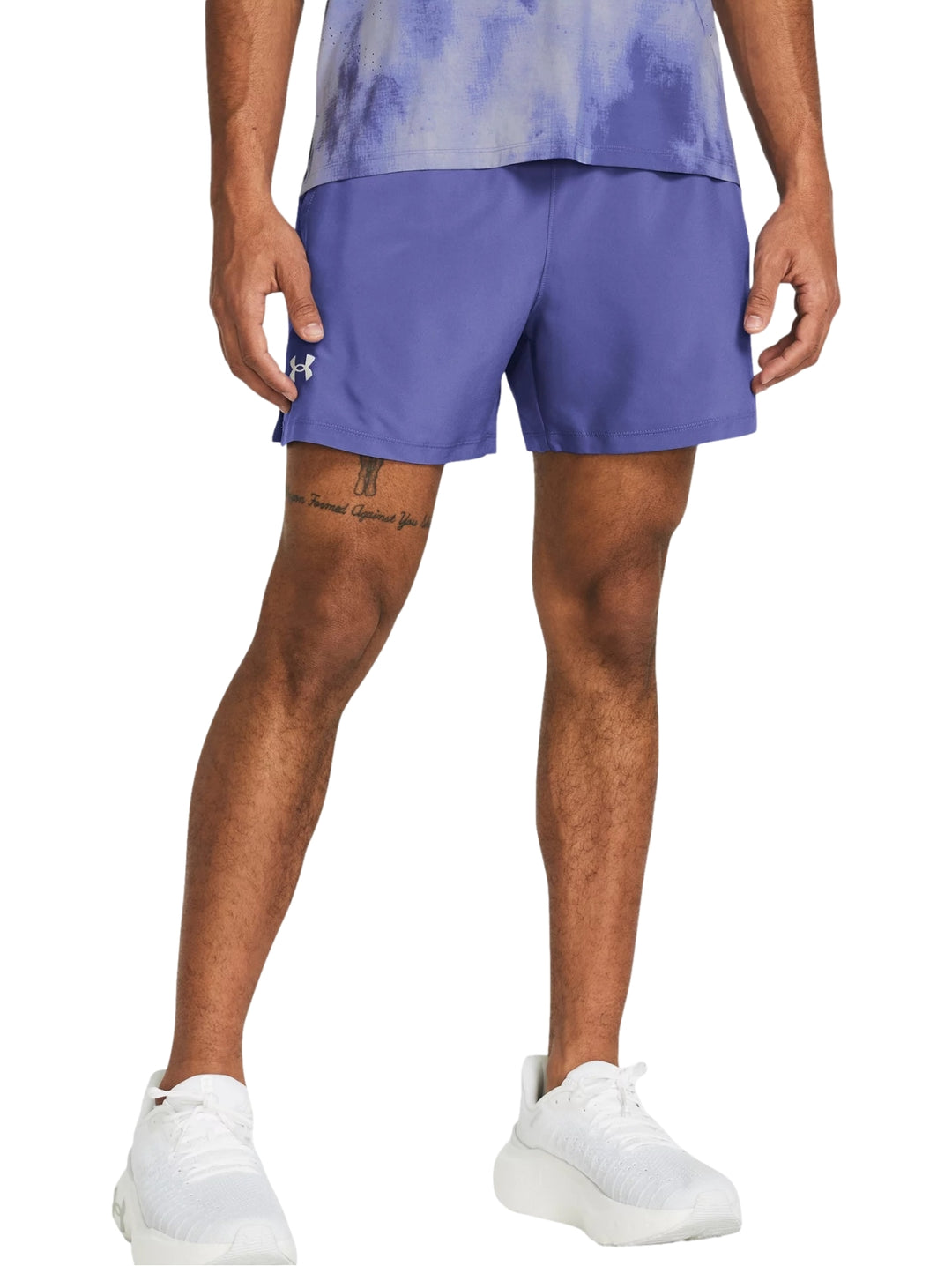 Short Deportivo Under Armour Launch 5 Morado para Hombre