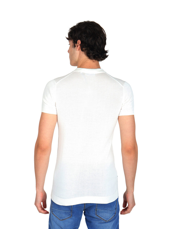 Playera Polo Bobois Collections Color Hueso para Hombre