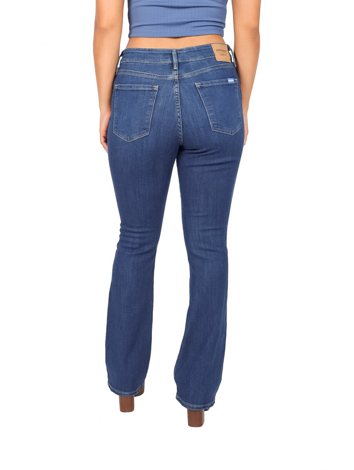 Jeans Denizen Mezclilla Acampanados Azul para Mujer