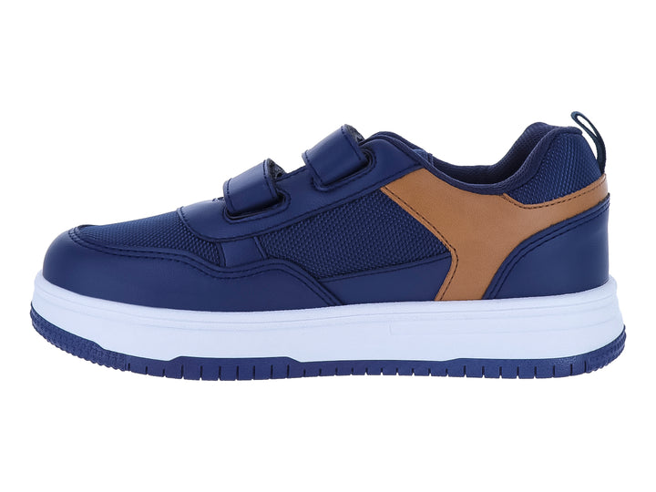 Tenis Clasben Marino Camel para Niño