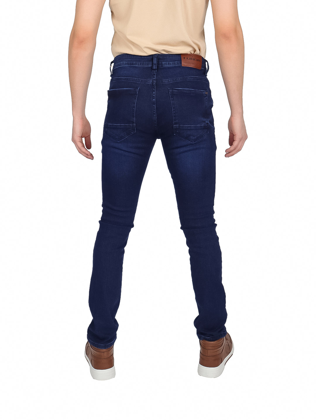 Pantalón de Mezclilla Furor Azul Oscuro para Hombre